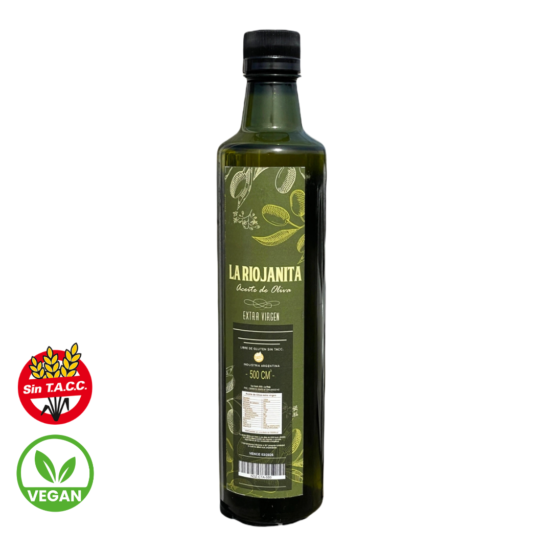 Aceite de Oliva Extra Virgen x 500ml - La Riojanita