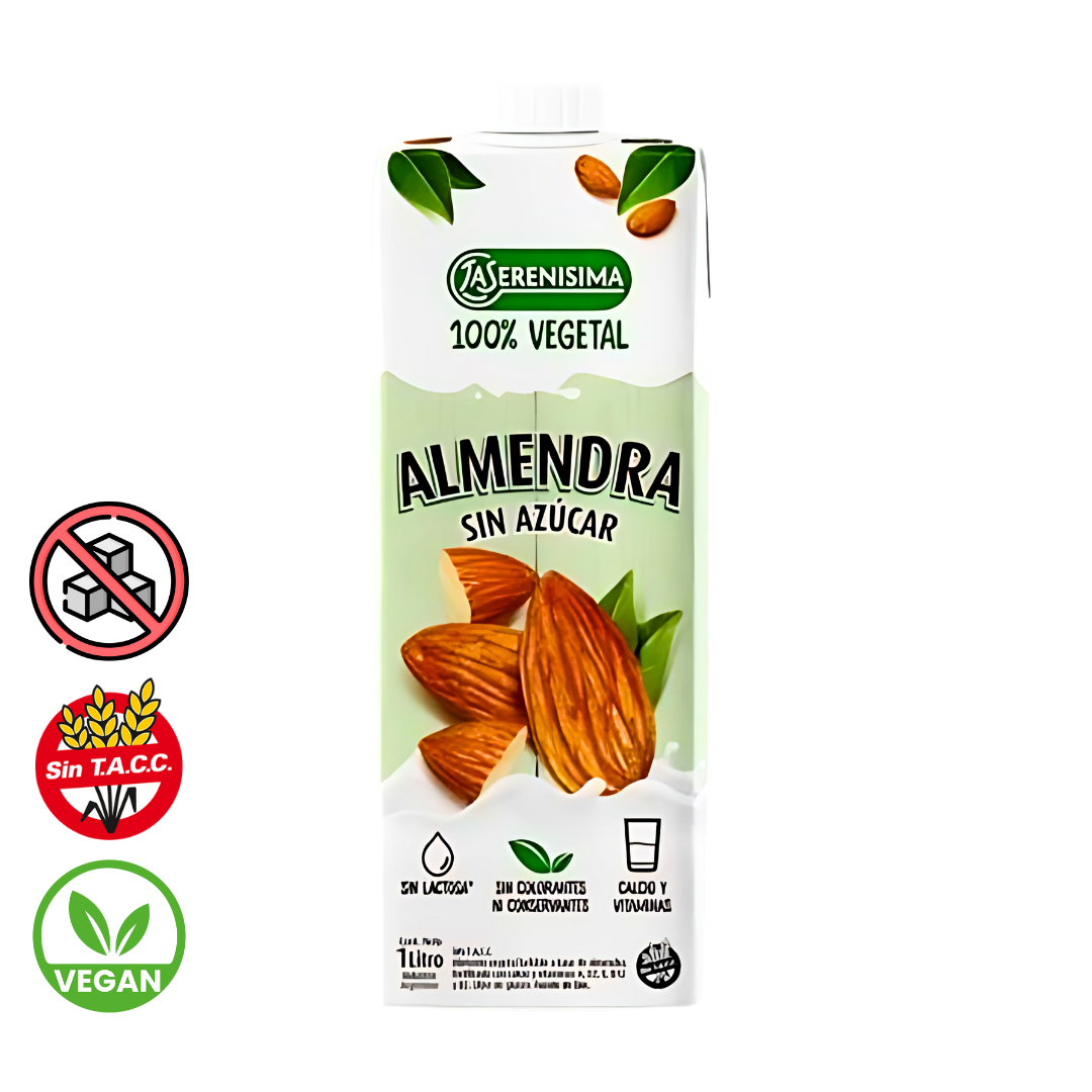 Leche de Almendras Sin Azucar x 1l - La Serenisima