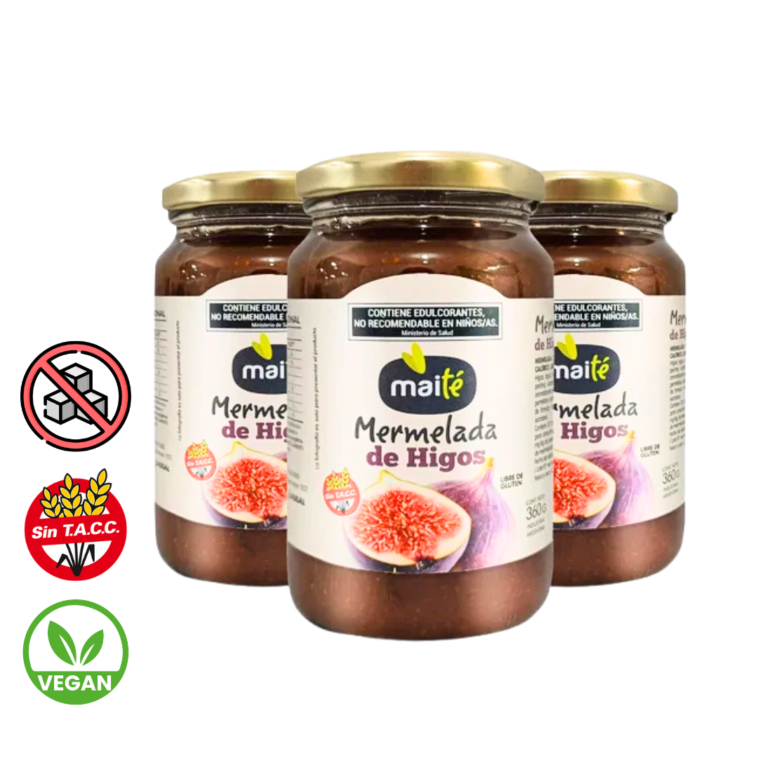 Mermelada de Higo Sin Azucar x 360gr - Maite