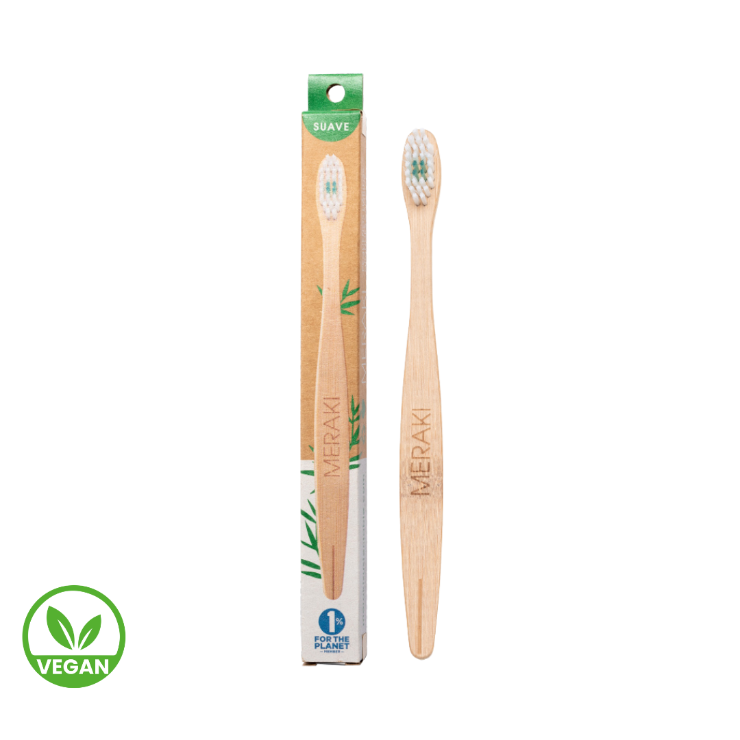 Cepillo Dental de Bambu Suave x 10g - Meraki
