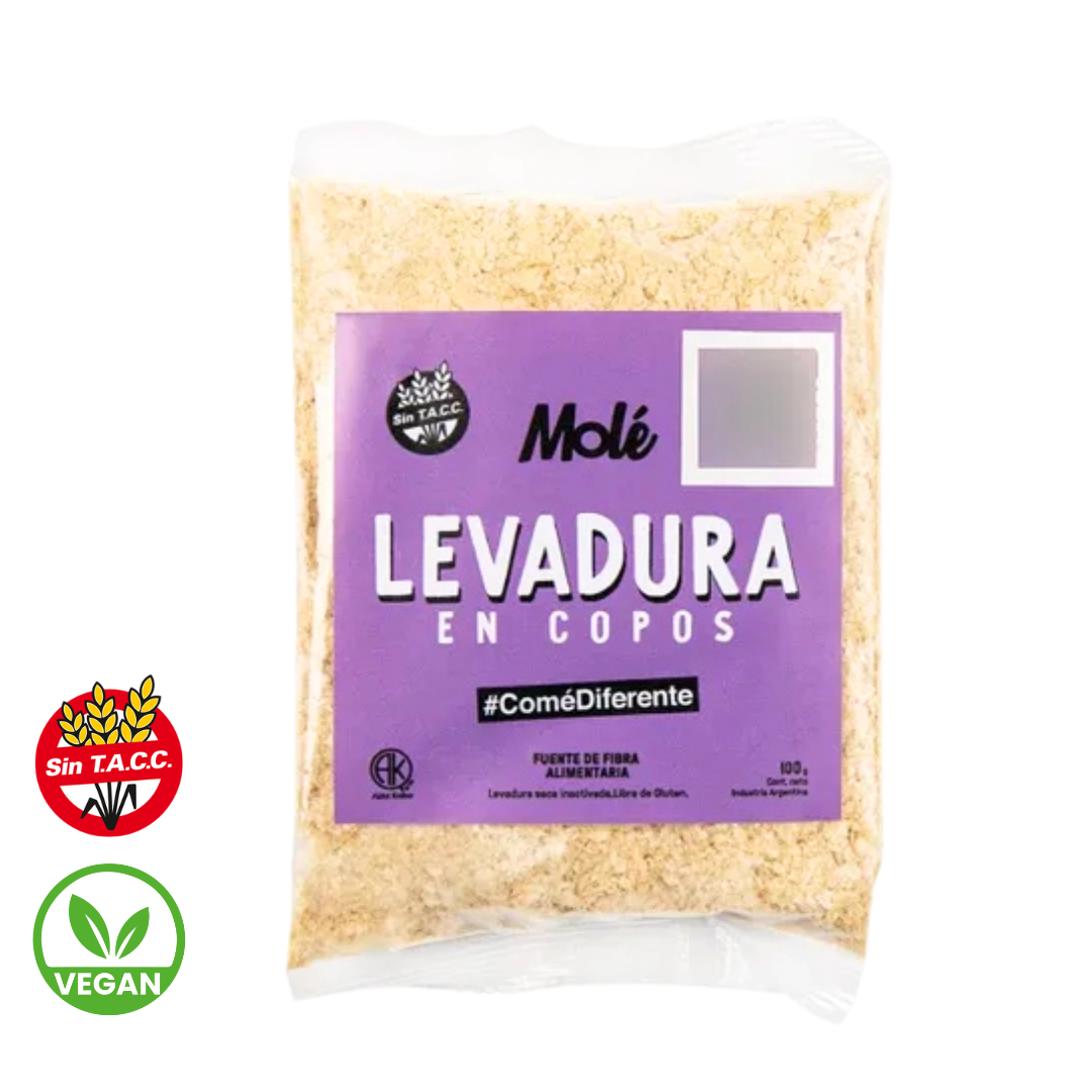 Levadura en copos Refill x 100g - Mole