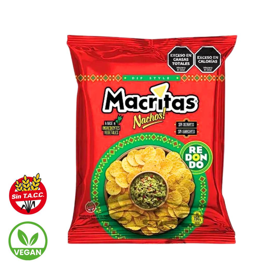 Nachos x 150g - Macritas