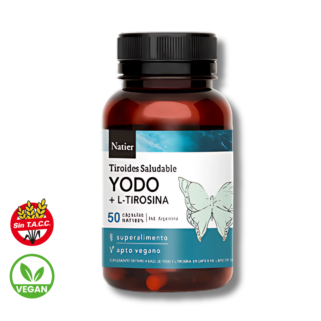 Yodo + L- Tirosina x 50 capsulas - Natier