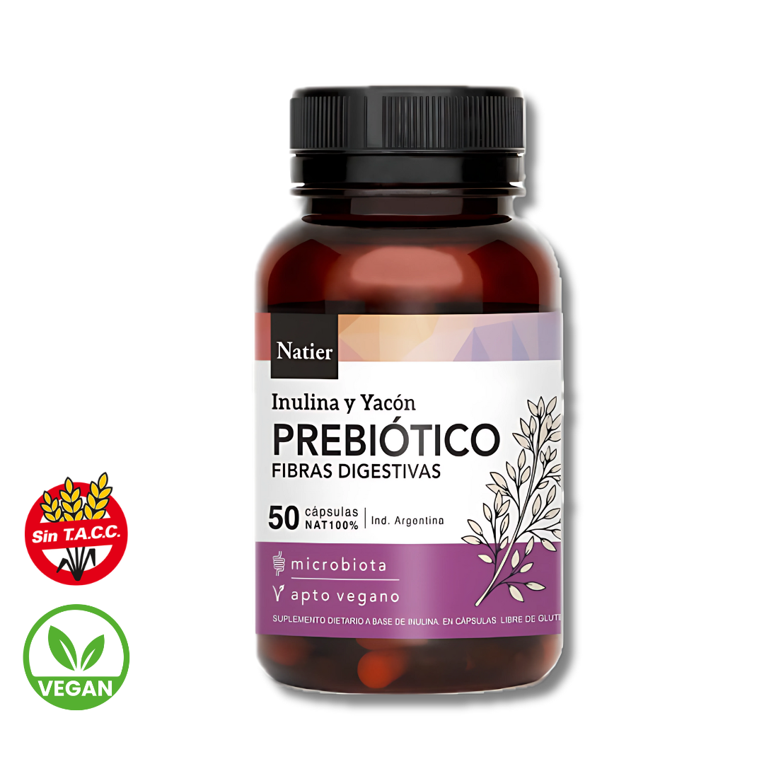 Prebiotico Fibras Digestivas x 50 capsulas - Natier