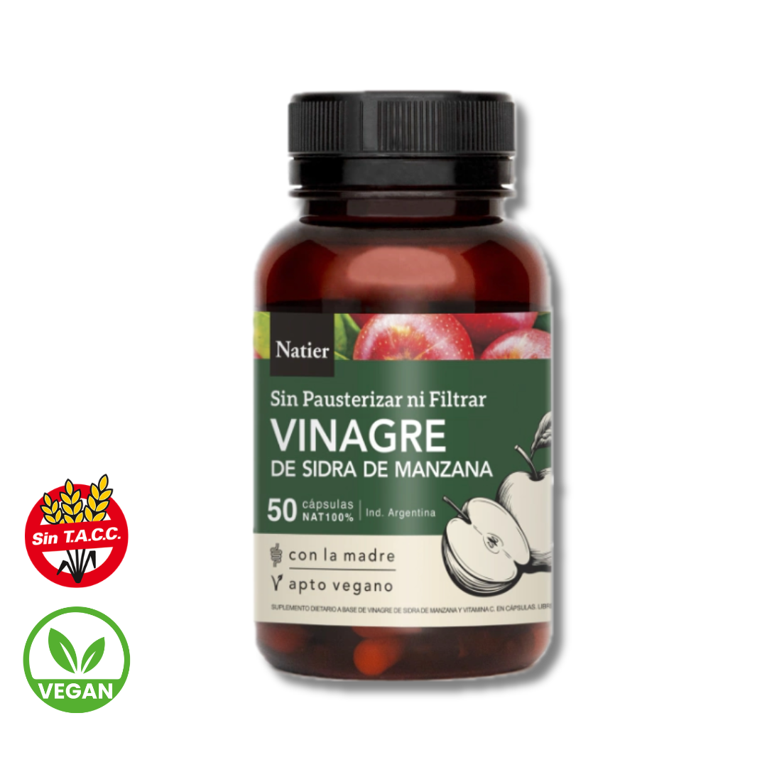 Vinagre de Manzana x 50 capsulas - Natier