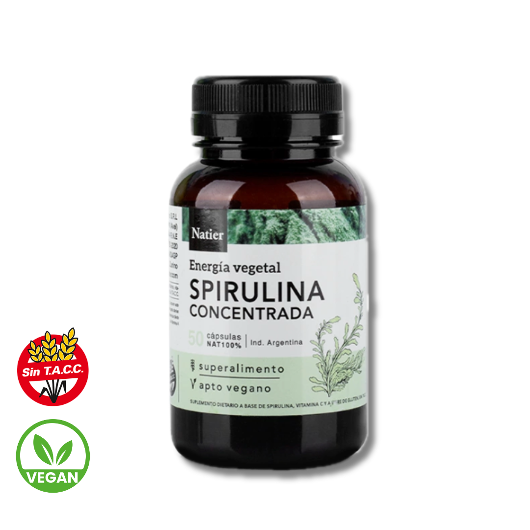 Spirulina x 50 capsulas - Natier