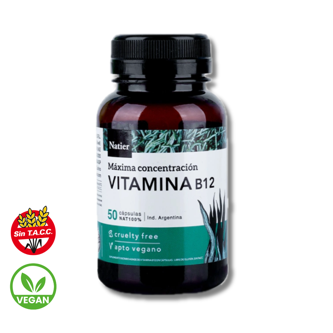 Vitamina B12 x 50 capsulas - Natier