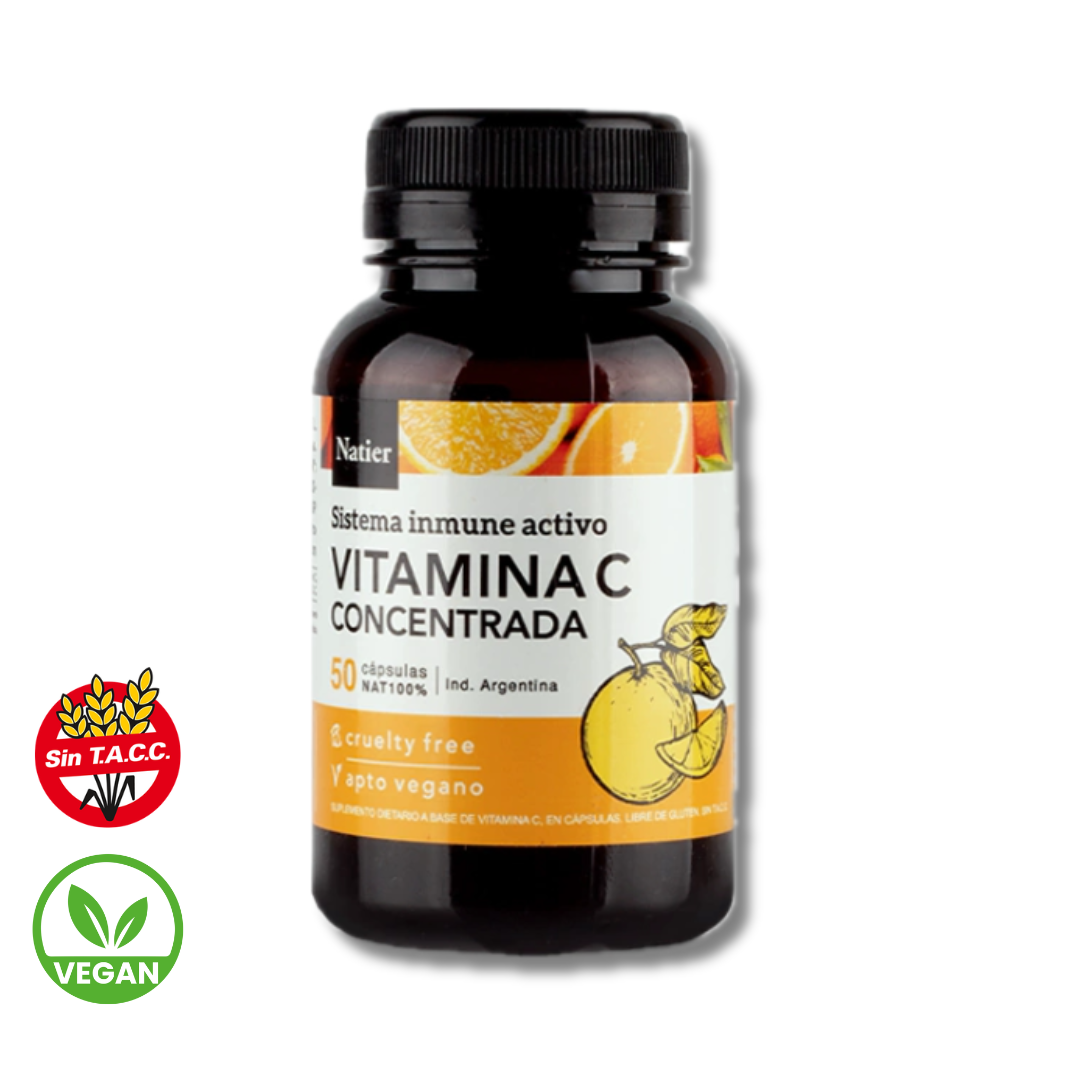 Vitamina C Concentrada x 50 capsulas - Natier