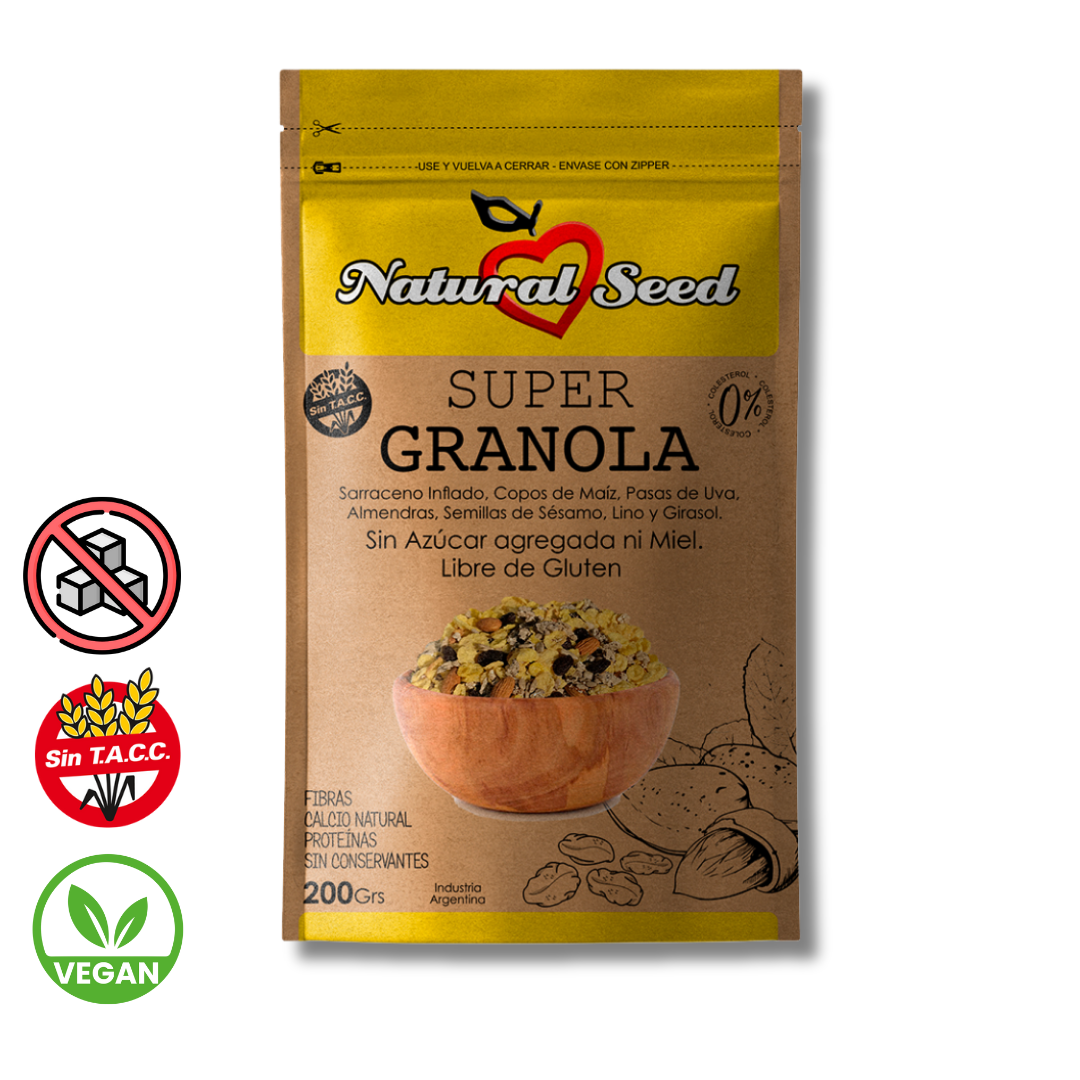 Super Granola x 200gr - NaturalSeed