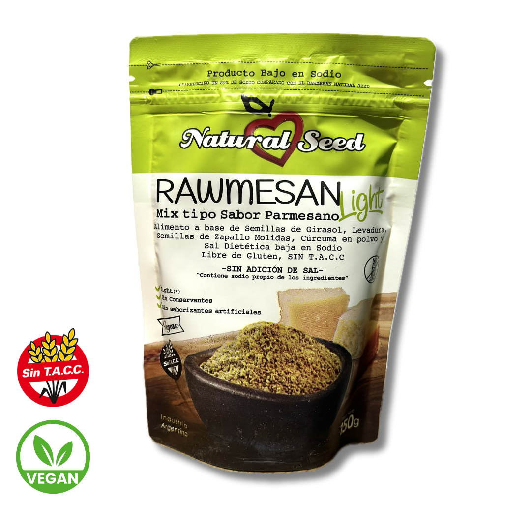 Rawmesan Sin Sodio x 150gr - NaturalSeed