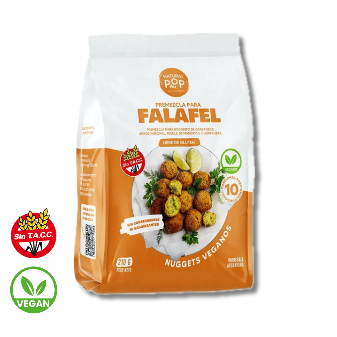 Premezcla Para Falafel x 210g - Natural Pop