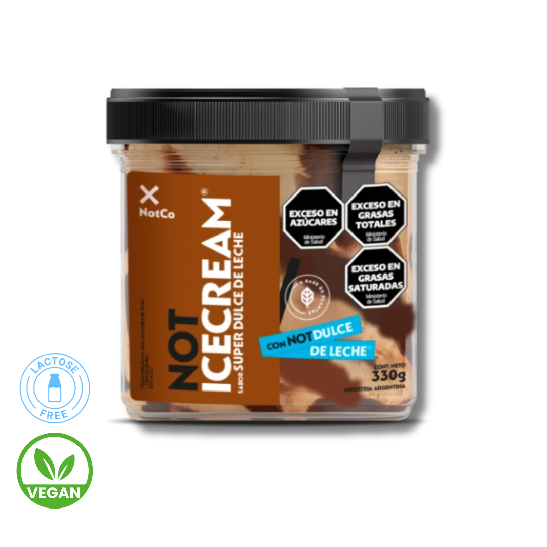 Not Ice Cream Super Dulce de Leche x 330g - NotCo