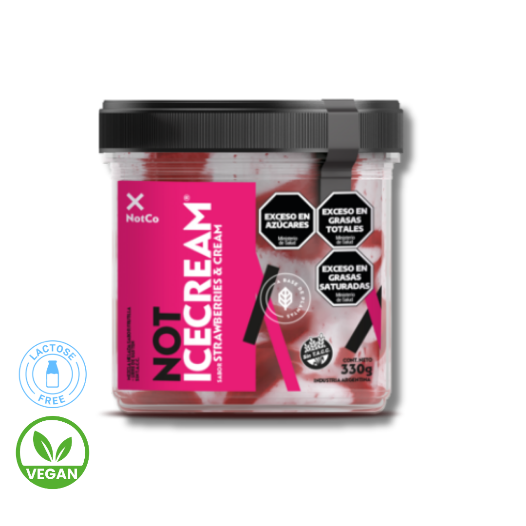 Not Ice Cream Strawberries & Cream x 330g - NotCo