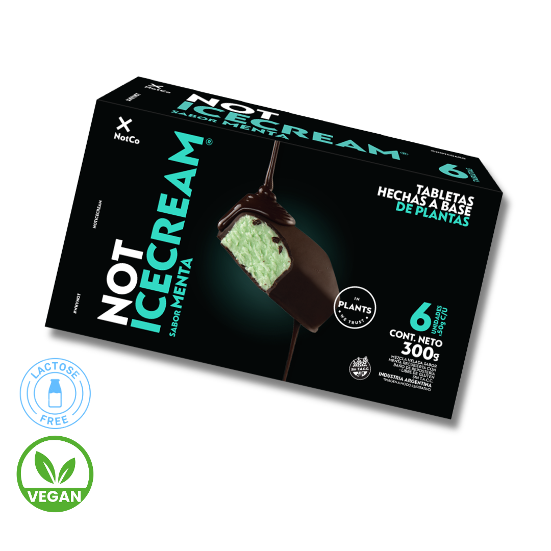 Not Ice Cream Tabletas Sabor Americana 1u x 50gr - NotCo