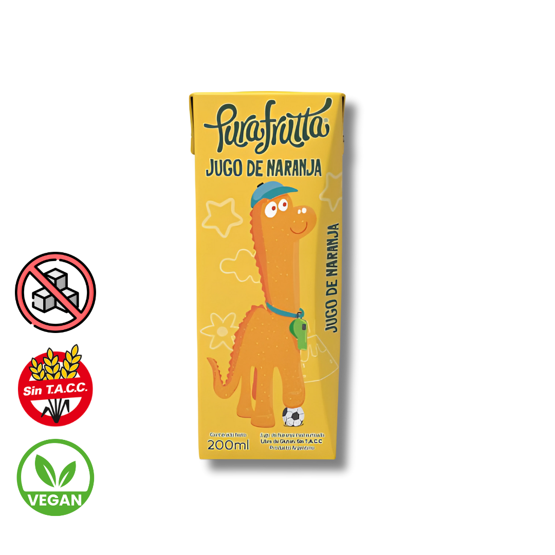 Jugo de Naranja Kids x 250ml - Pura Frutta