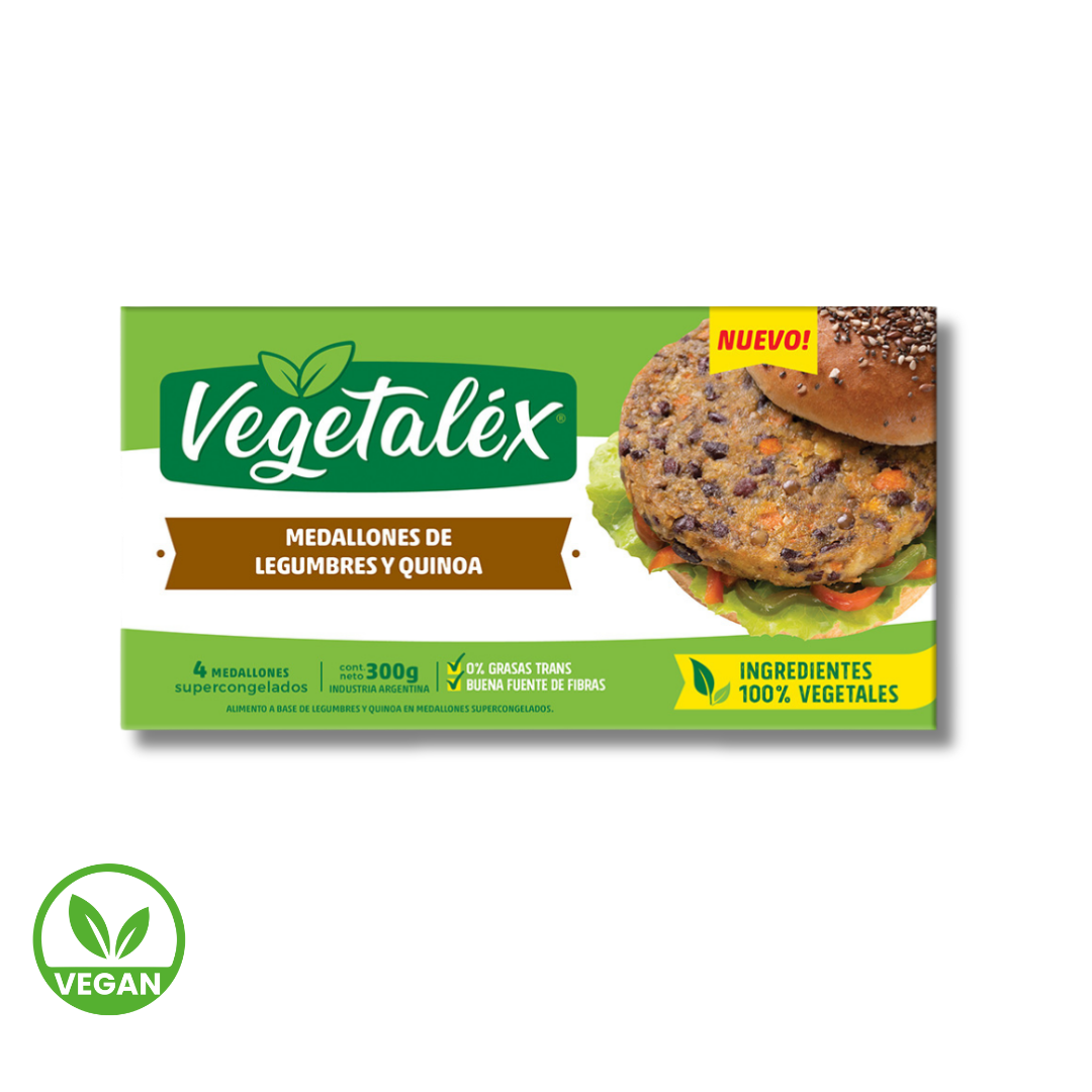Medallones de Legumbre y lentejas x 300g - Vegetalex
