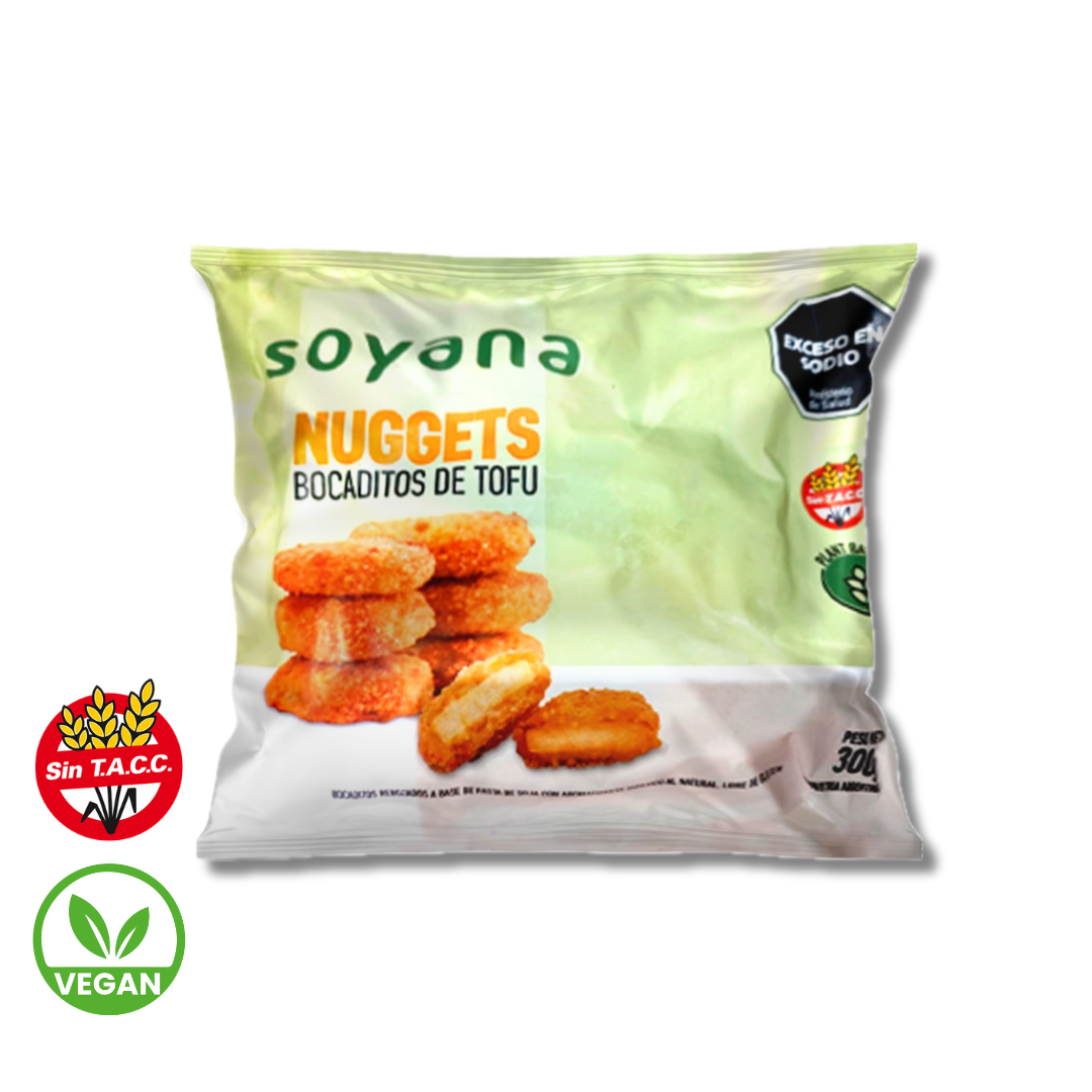Nuggets Bocaditos de Tofu x 300g - Soyana