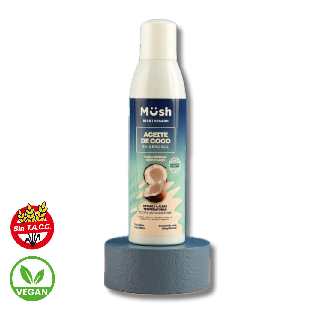 Aceite de Coco en Aerosol x 120g - Mush