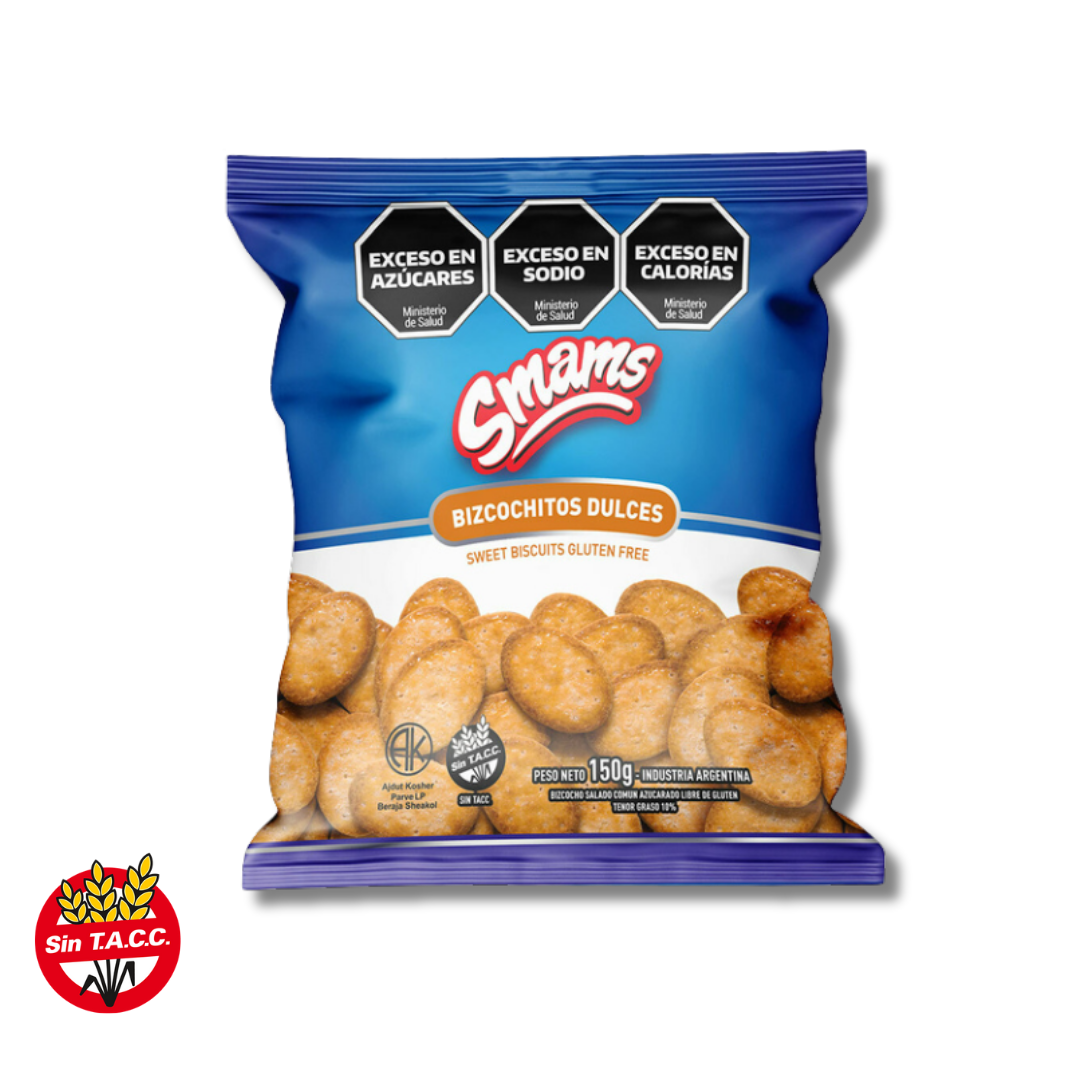 Bizcochitos Dulces x 150gr - Smams
