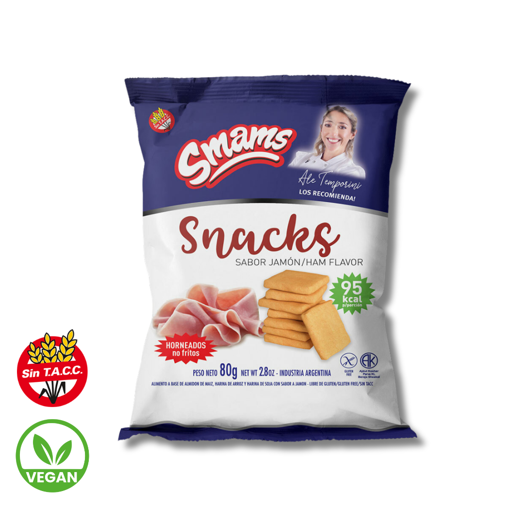 Snacks sabor Jamon x 80gr - Smams