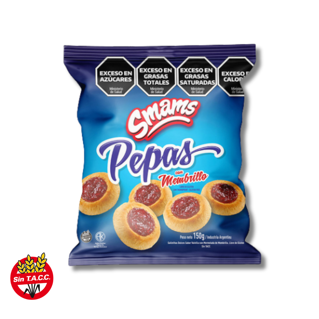 Pepas Membrillo x 150g - Smams