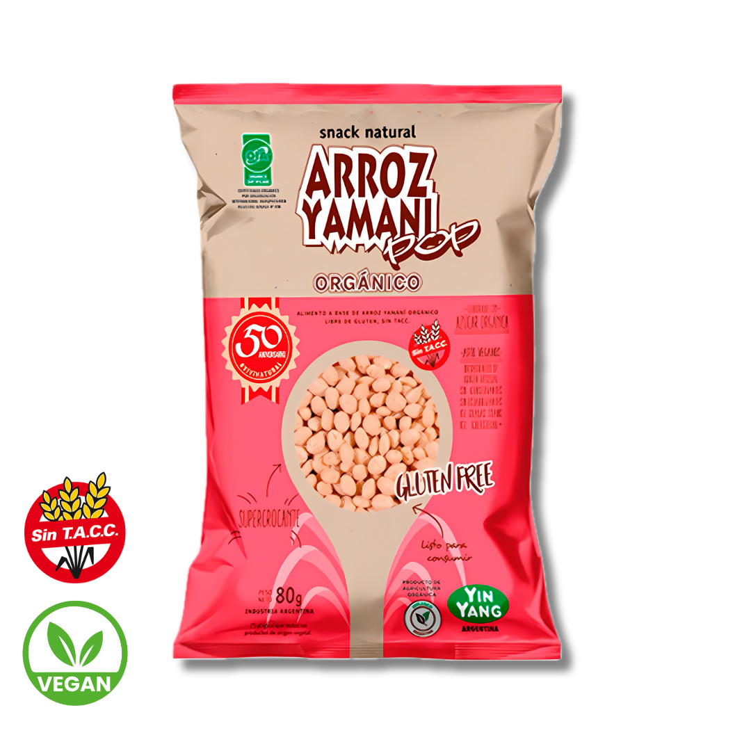 Arroz Yamani Pop x 80gr - Yinyang