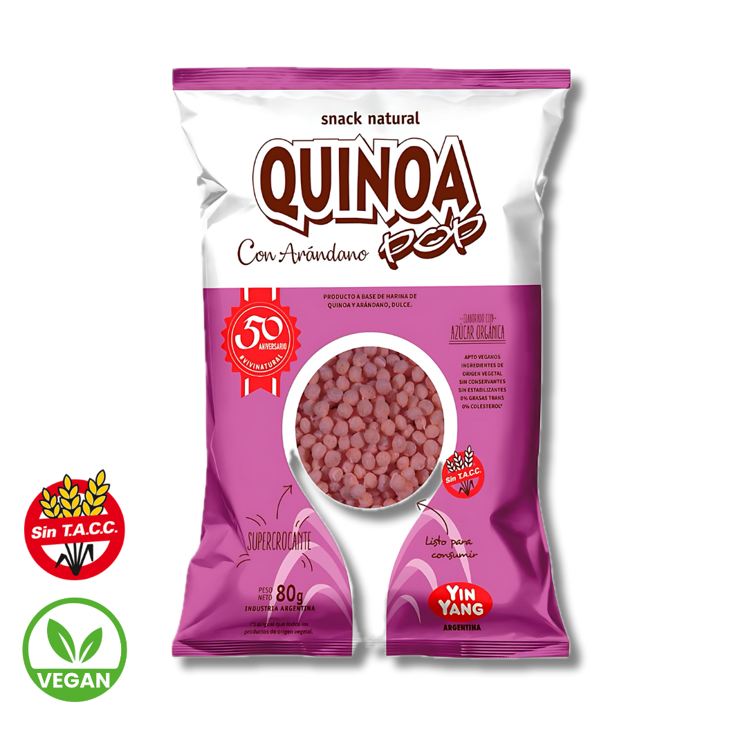 Quinoa con Arandanos Pop x 80gr - Yinyang