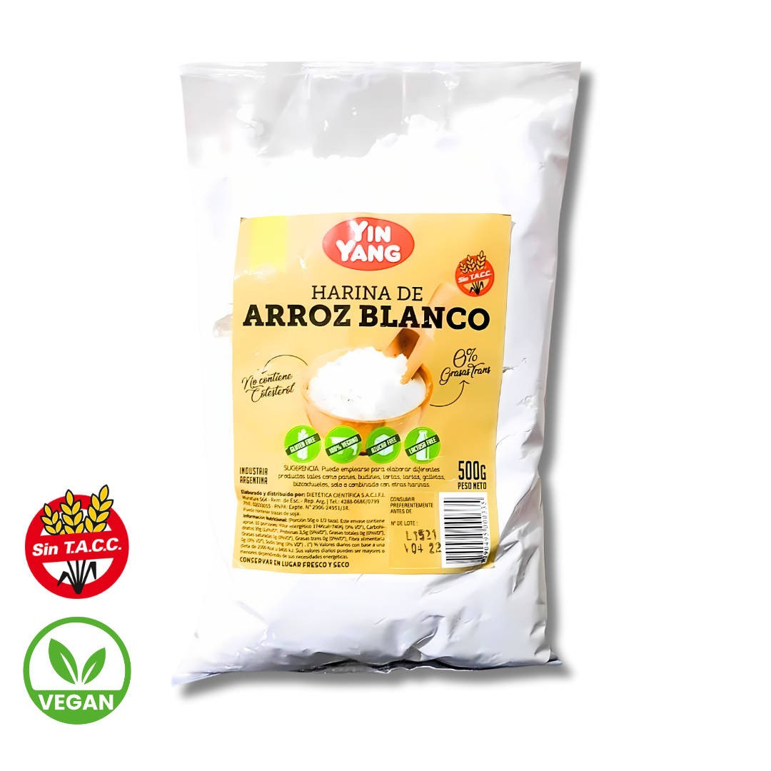 Harina de Arroz x 500gr - Yinyang