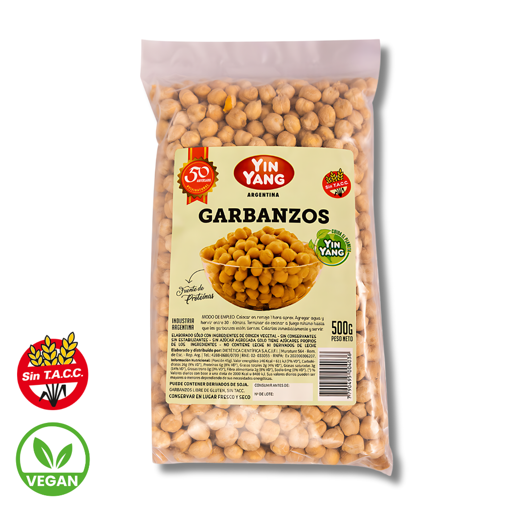 Garbanzos x 500gr - Yinyang