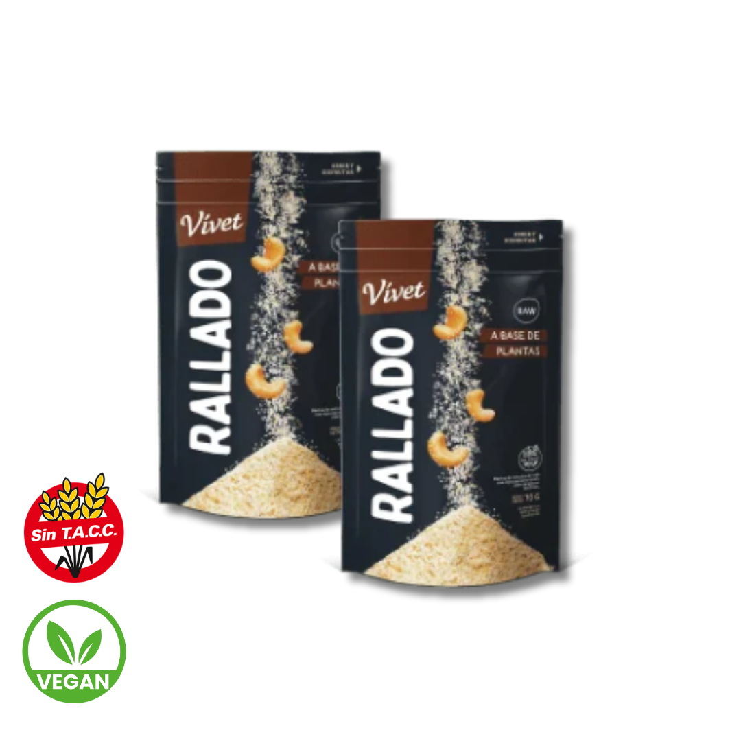Queso Rallado de Caju x 70gr - Vivet