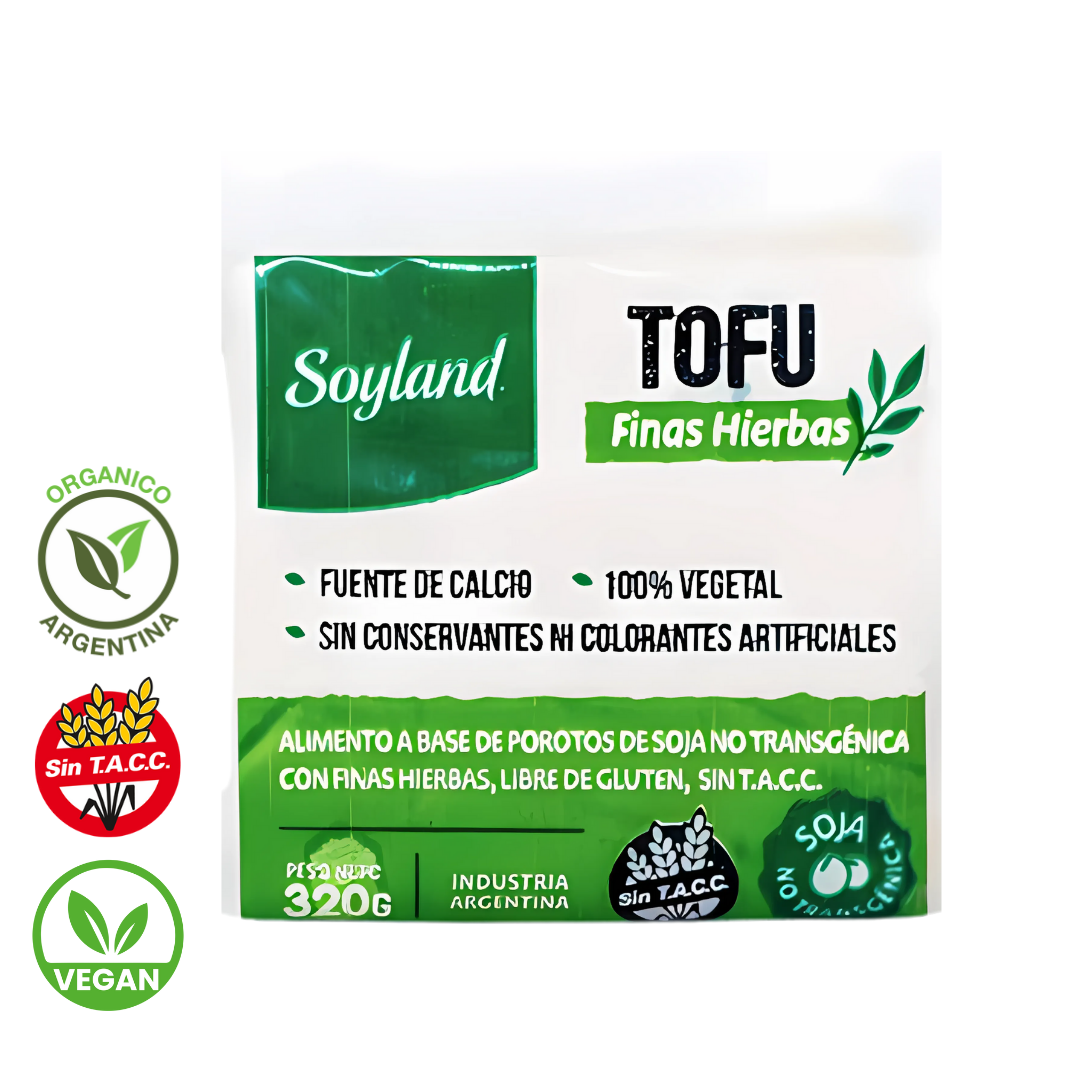 Tofu Finas Hierbas x 320g - Soyland