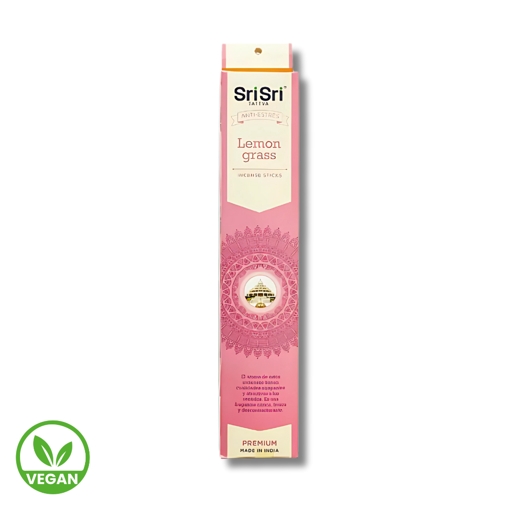 Lemon grass Incienso Sticks x 20g - Sri Sri