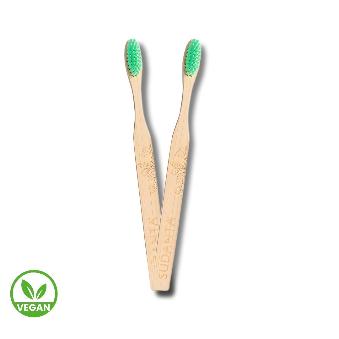 Cepillo Dental Bambu Sudanta Duro x 10g - Sri Sri