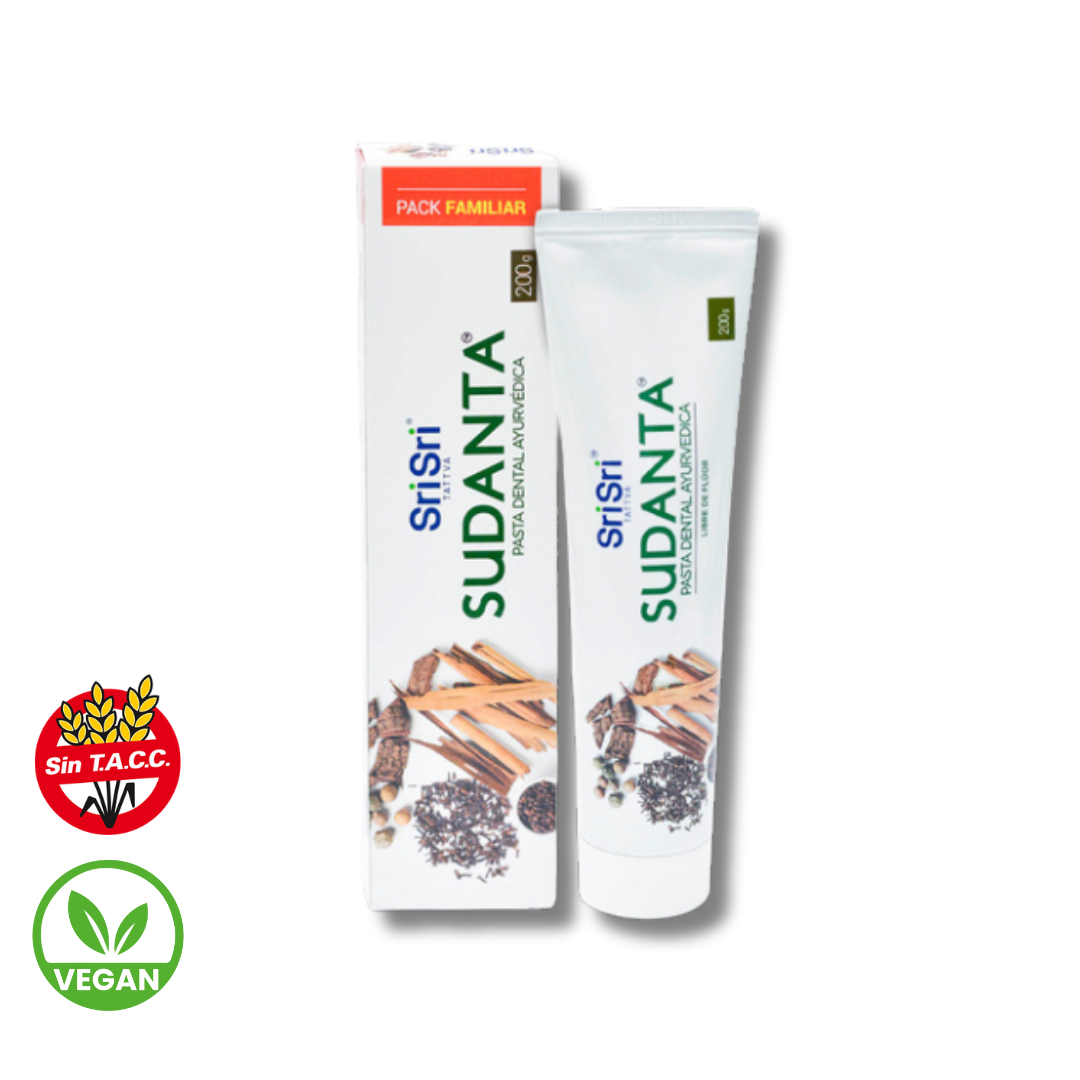 Pasta Dental Ayurvedica Sudanta x 200g - Sri Sri