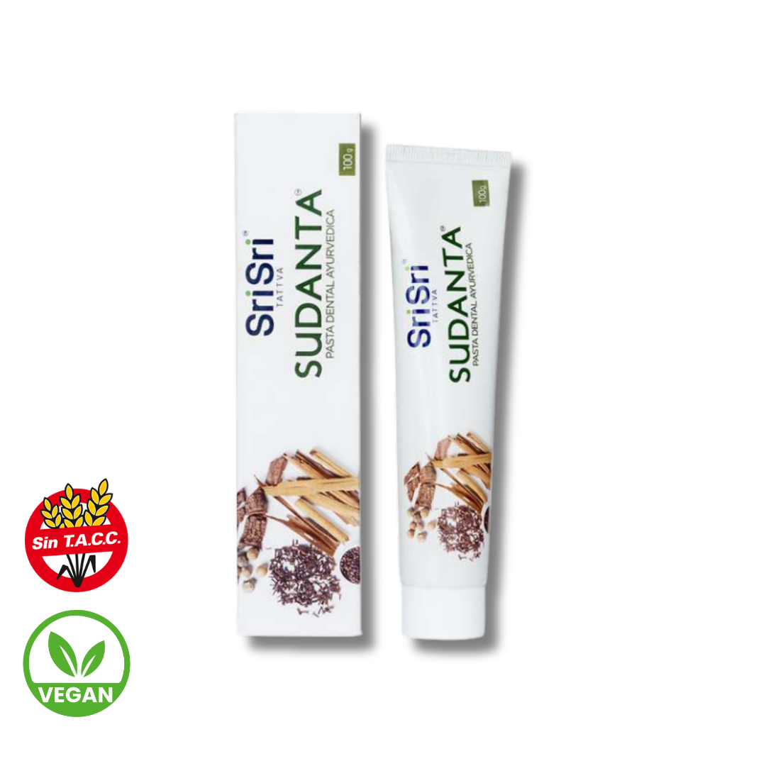 Pasta Dental Ayurvedica Sudanta x 100g - Sri Sri