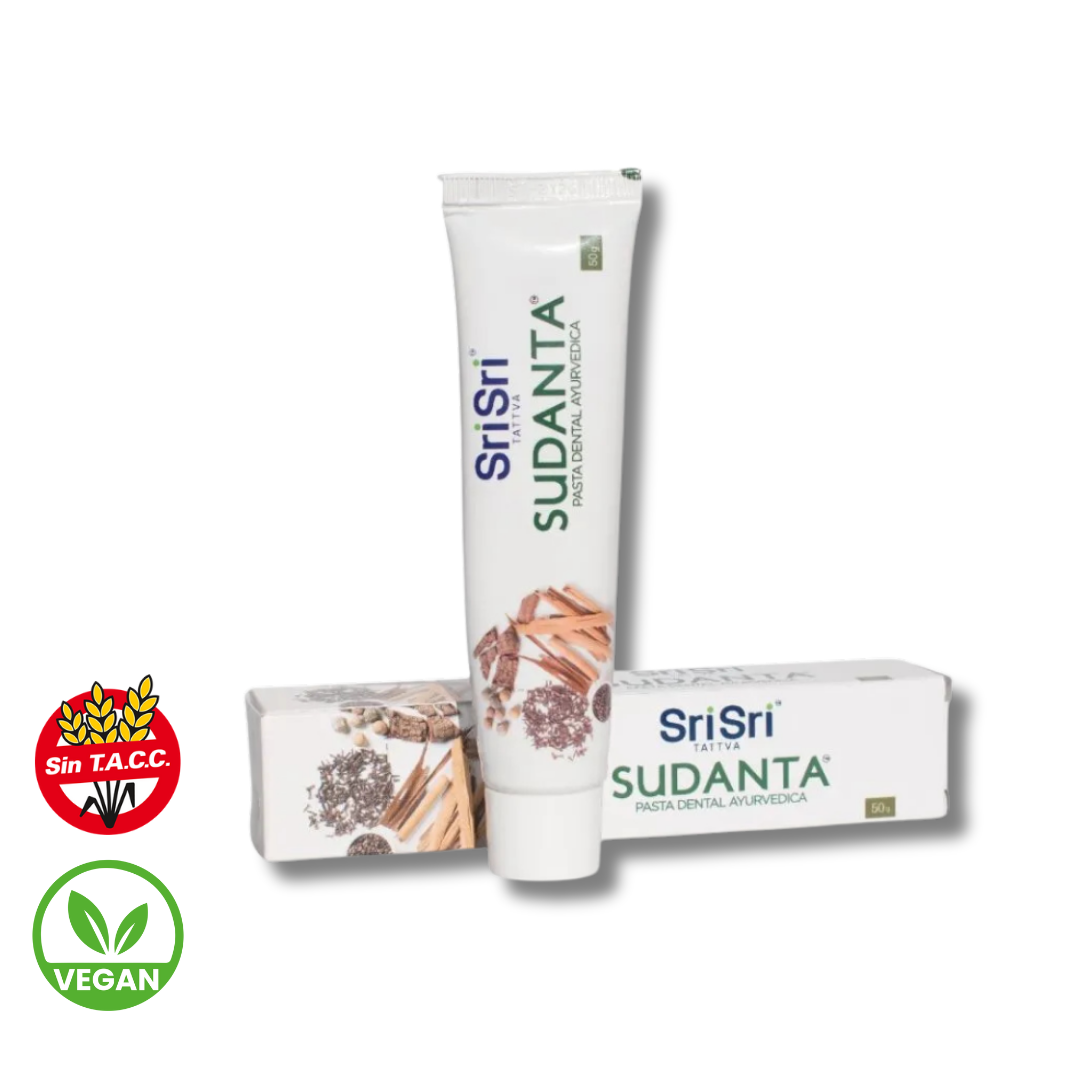 Pasta Dental Ayurvedica Cuidado Bucal (Canela) x 50g - Sri Sri