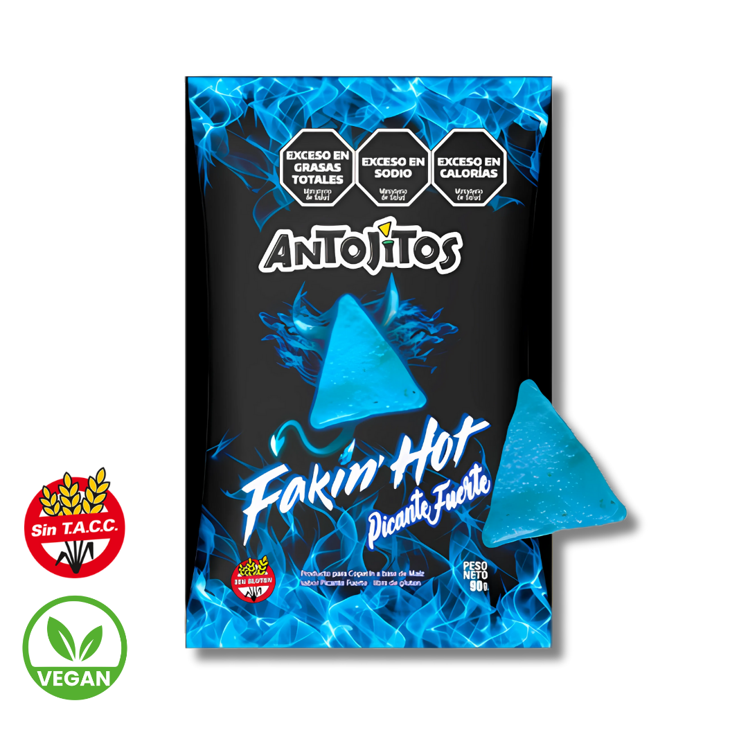 Nachos Fakin Hot x 90gr - Antojitos