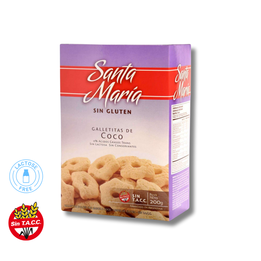 Galletitas Coco x 200gr - Santa Maria