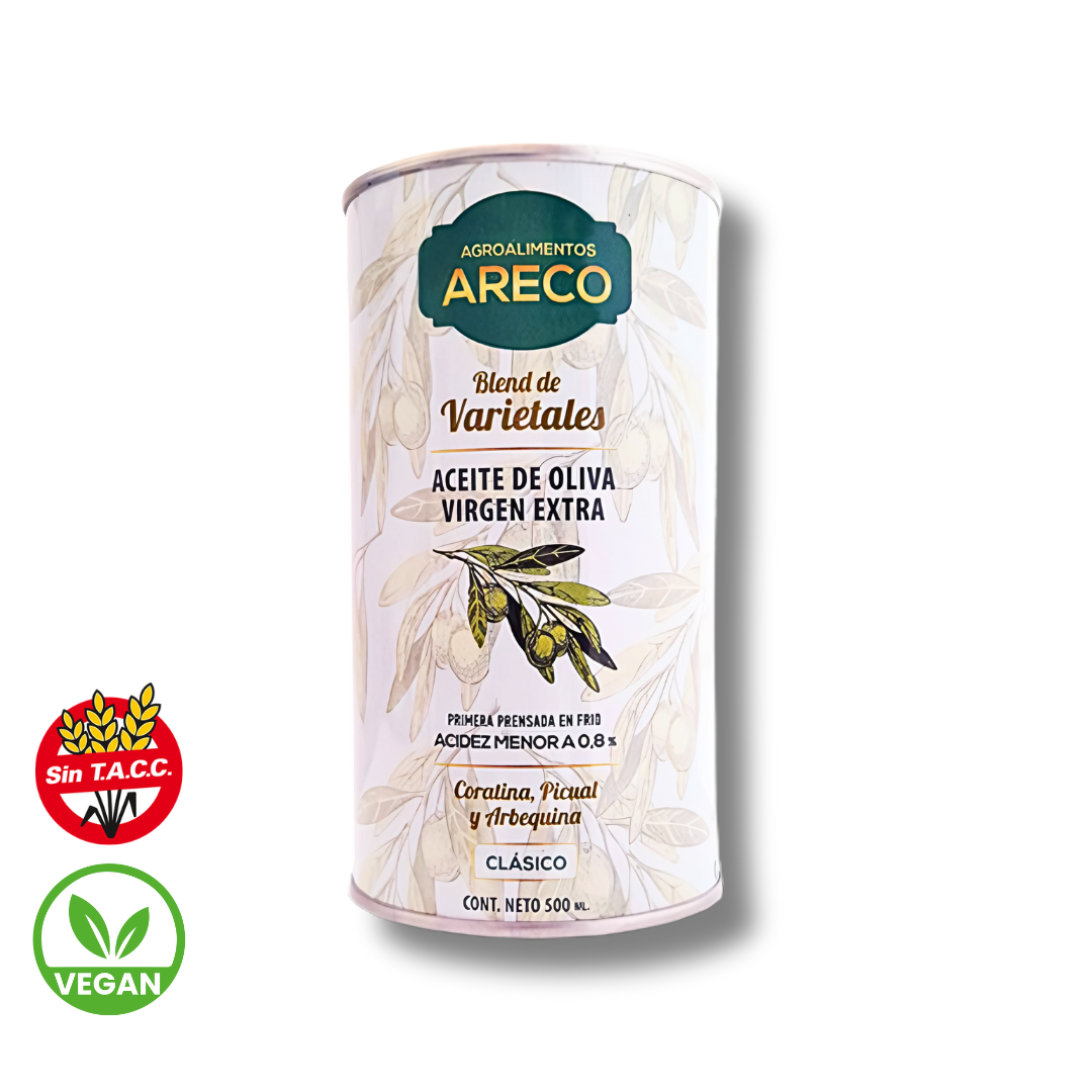 Aceite de Oliva Extra Virgen x 500ml - Areco