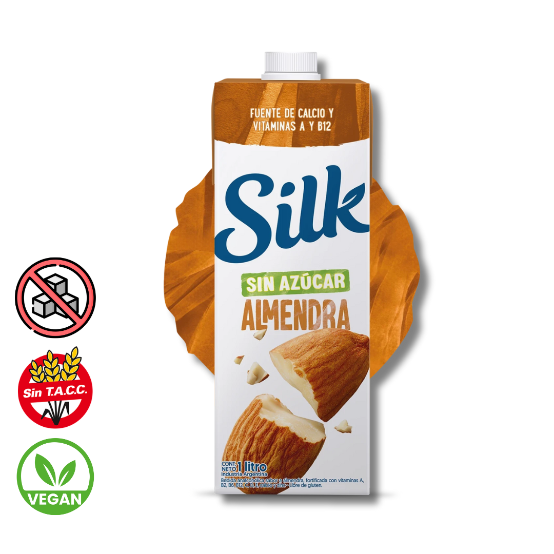 Bebida de Almendras Original Sin Azucar x 946ml - Silk