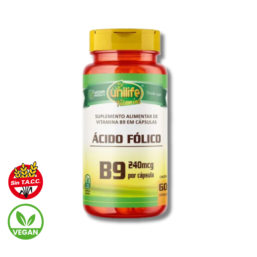 Acido Folico B9 x 60 Capsula - Unilife