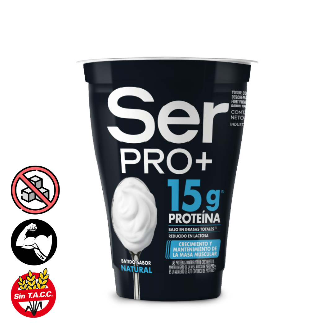 Yogur Ser Proteina sabor Natural x175g - Ser Pro
