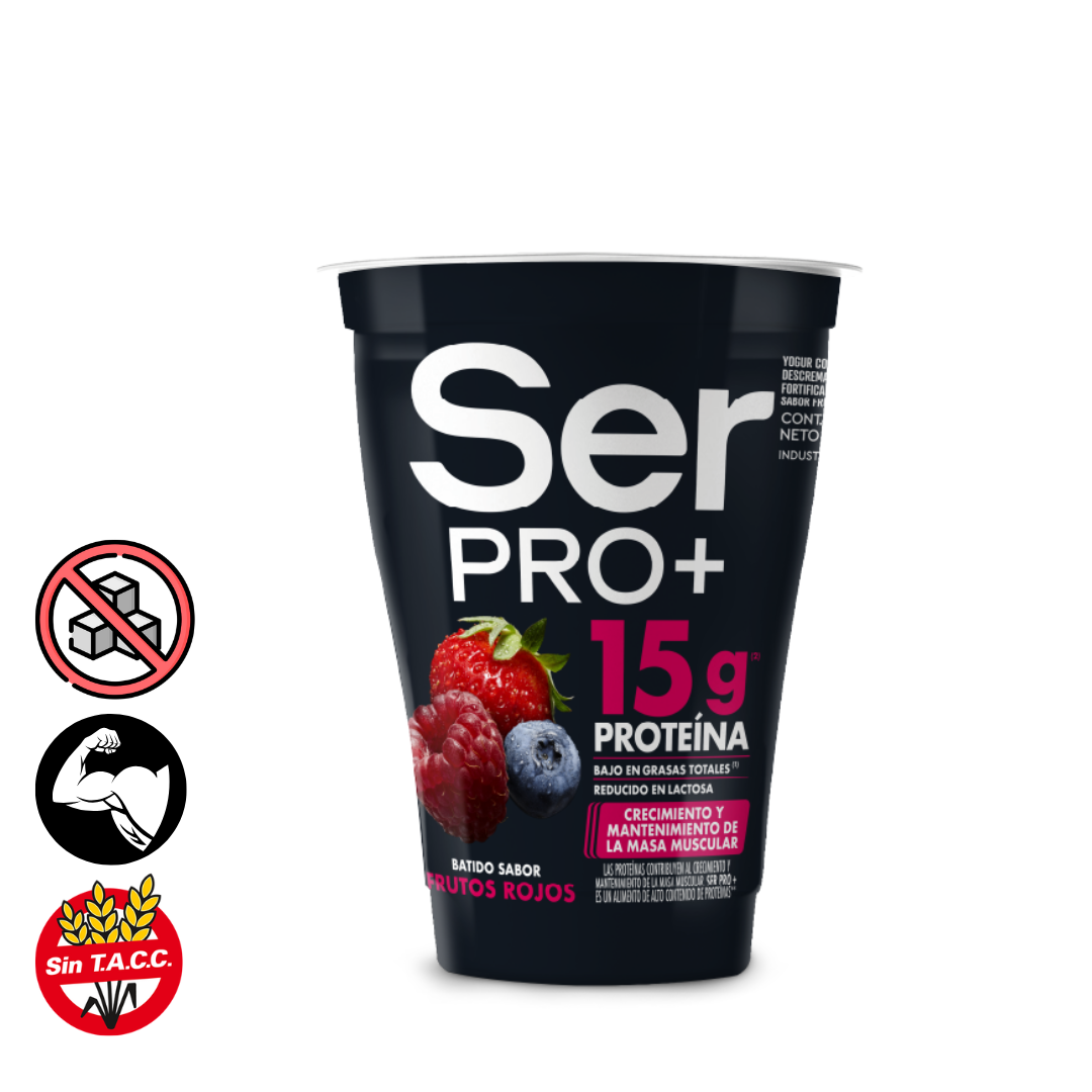 Yogur Ser Proteina sabor Frutos Rojos x175g - Ser Pro