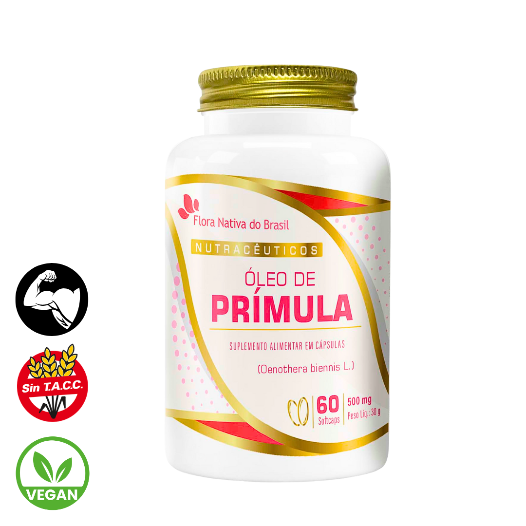 Aceite de Primula x 60 capsulas - Flora Nativa do Brasil