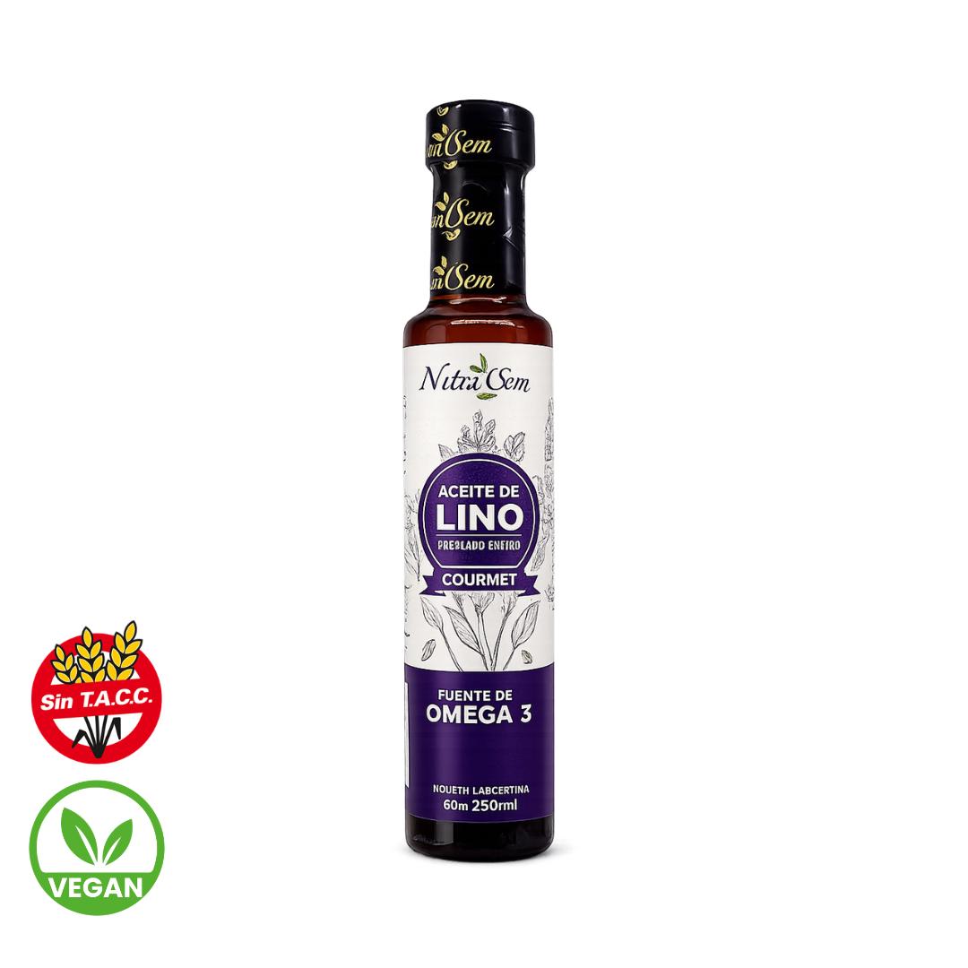 Aceite de Lino x 250g - Nutrasem