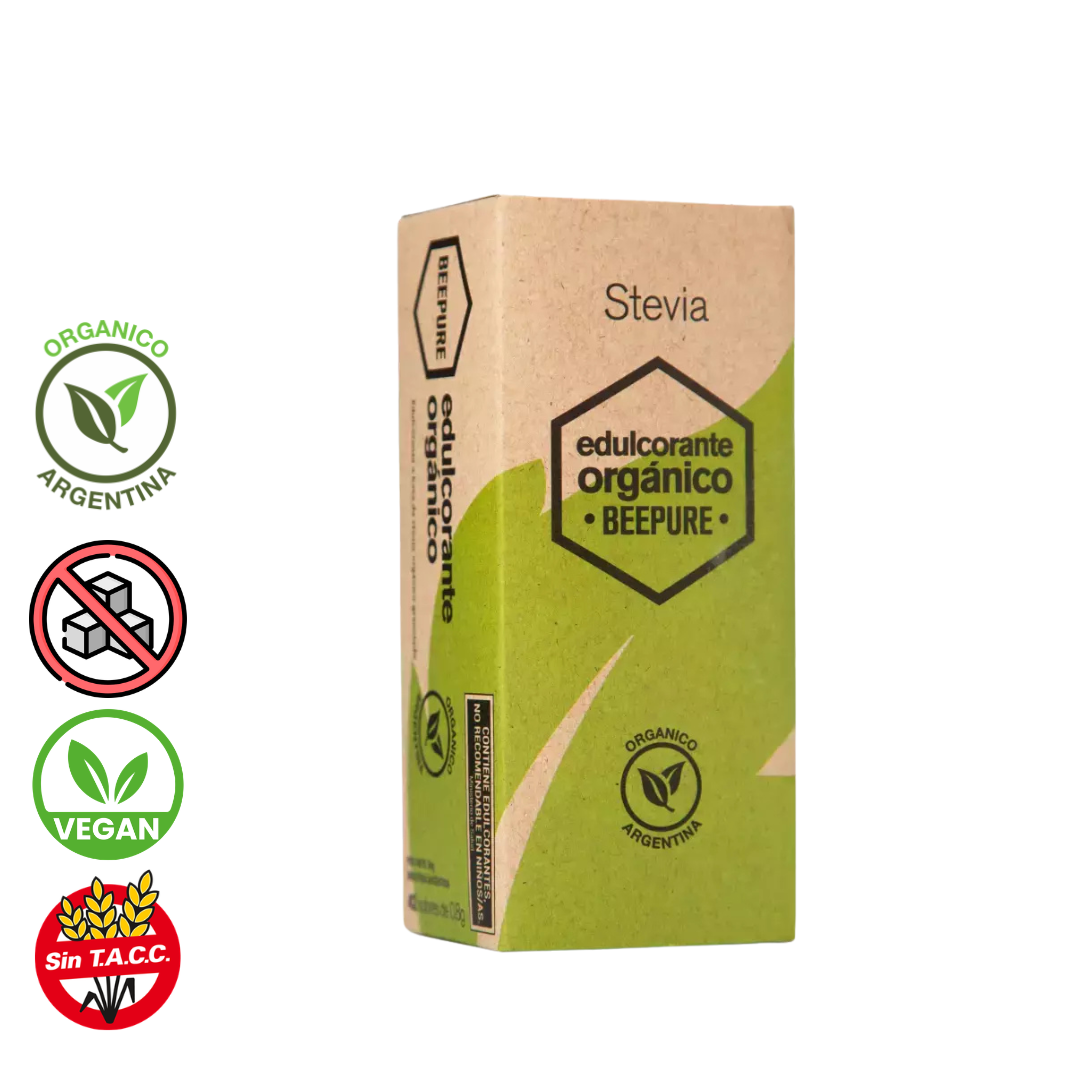 Edulcorante Organico (42 sobres) x 34g - Beepure