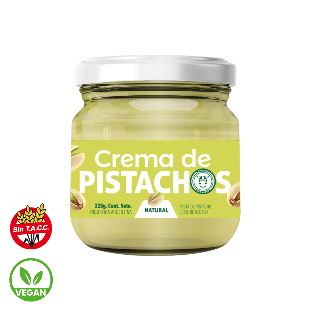 Crema de Pistachos x 220g- Felices las Vacas