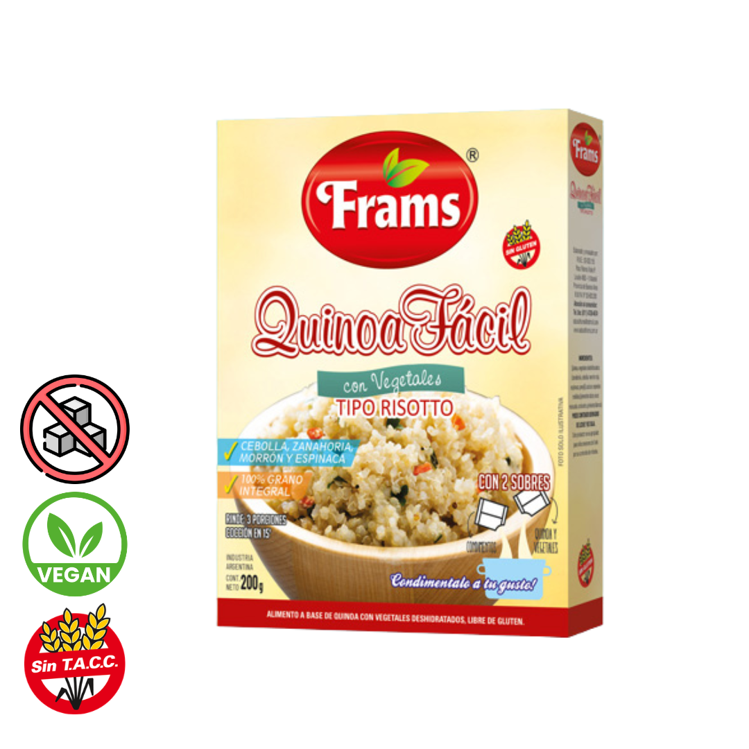 Quinoa Facil pre Listas Rissoto x 200gr - Frams