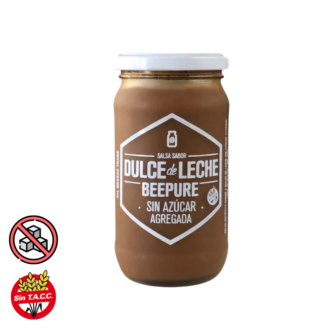 Dulce de Leche endulzado con stevia x 400g - Beepure