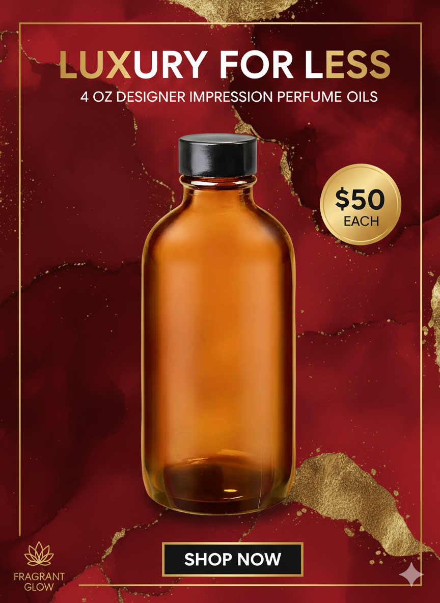 Four Ounce Undiluted Premium Fragrance Oils